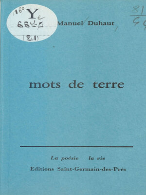 cover image of Mots de terre